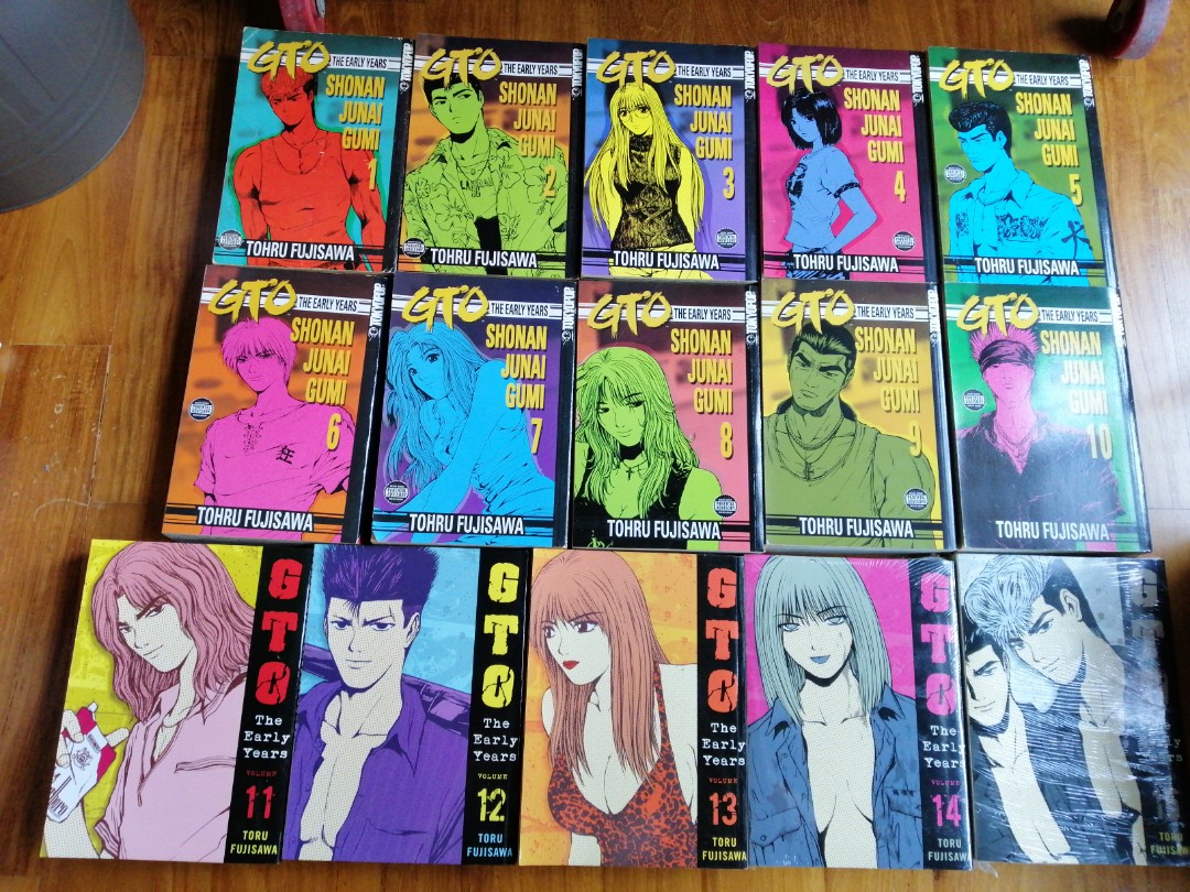Gto Great Teacher Onizuka Manga Comic Books Stationery Comics Manga On Carousell Gto Great Teacher Onizuka Manga Comic Books Stationery Comics Manga On Carousell