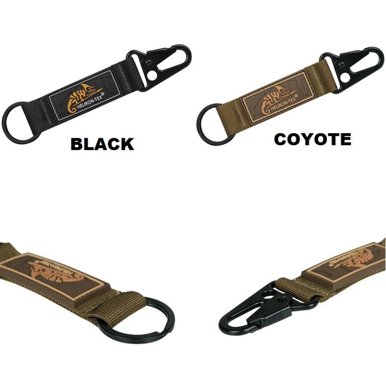 Helikon Tex Snap Hook Keychain With Logo Nylon Travel Travel Essentials Outdoor Camping On Carousell