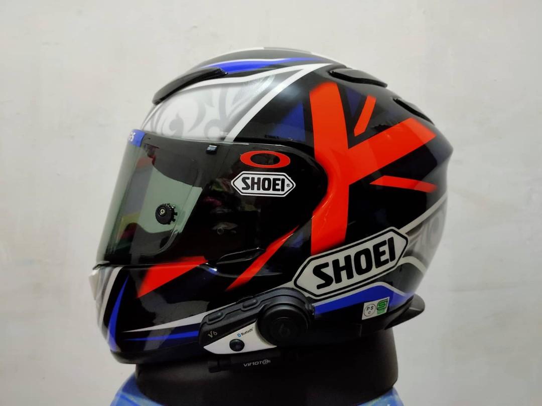 Helm Shoei xr 1100 Bradley Smith not arai Agv nolan xlite kbc nhk