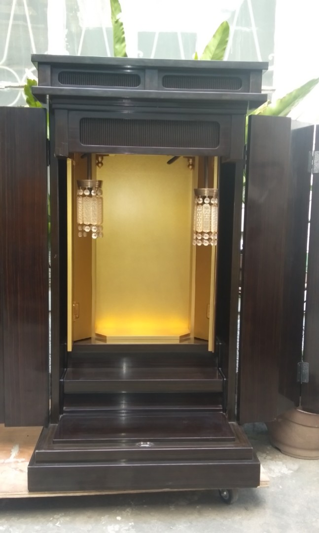 Japanese Altar Cabinet Home Furniture Furniture Fixtures Shelves Drawers On Carousell