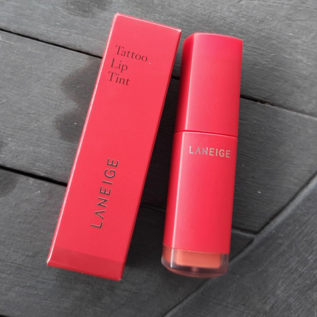 Laneige Tattoo Lip Tint No 9 Rose Prism Kesehatan Kecantikan Rias Wajah Di Carousell