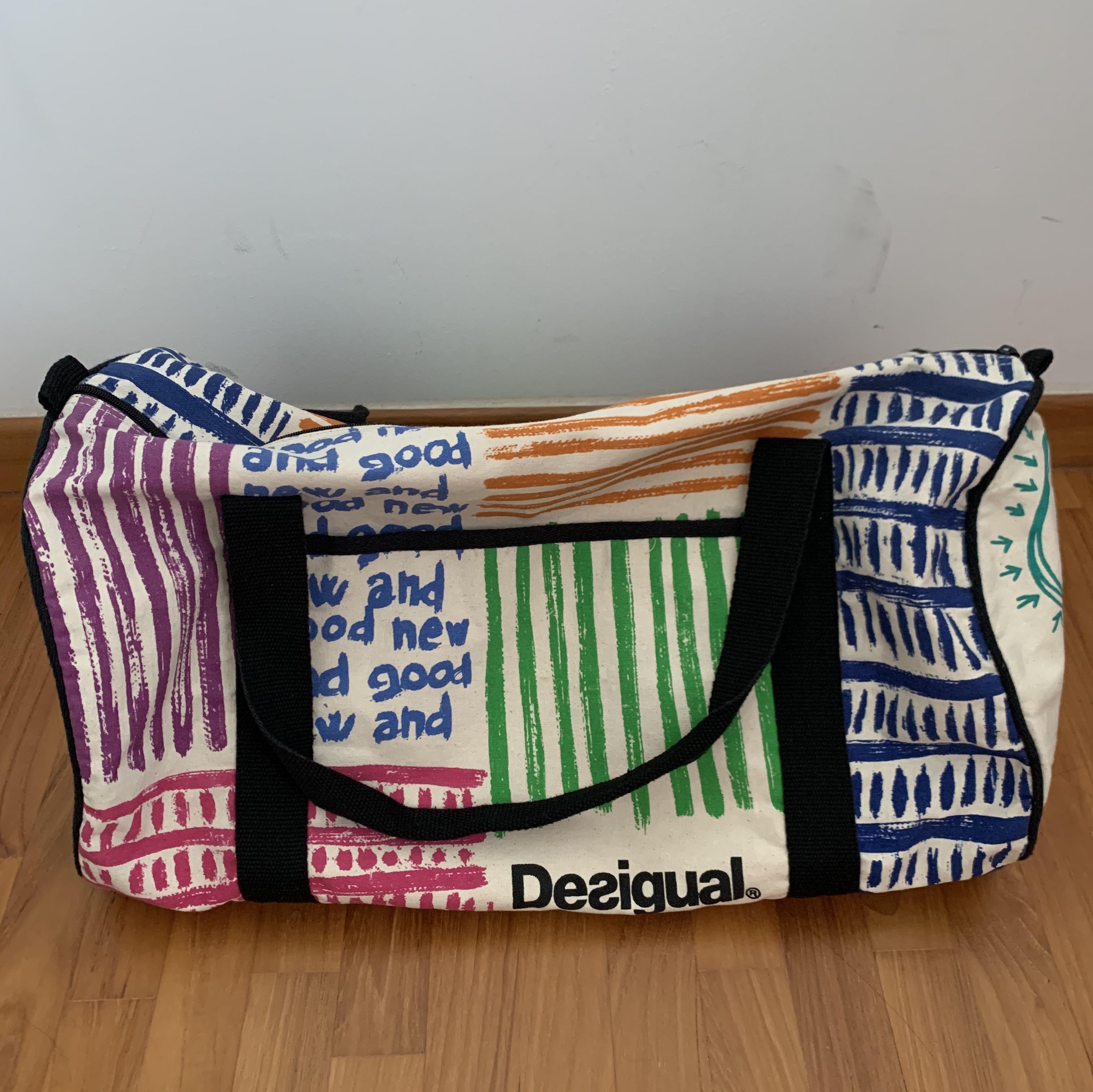 LARGE DESIGUAL DUFFLE BAG HOLDALL Computers Tech Parts Accessories Laptop Bags Sleeves on Carousell