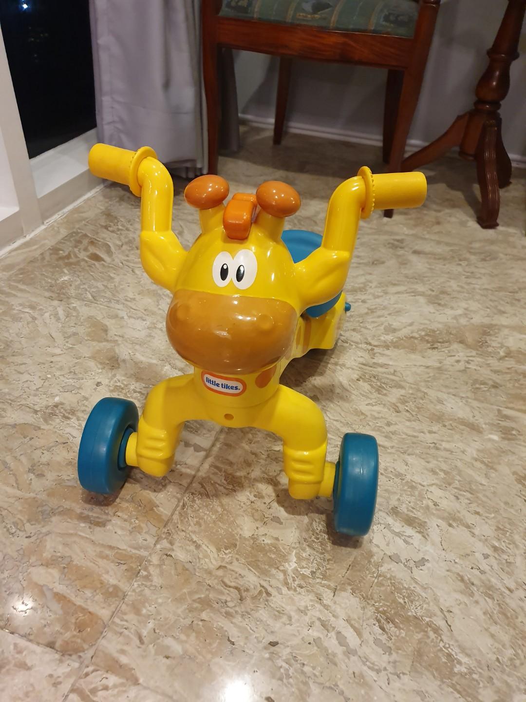 little tikes giraffe bike