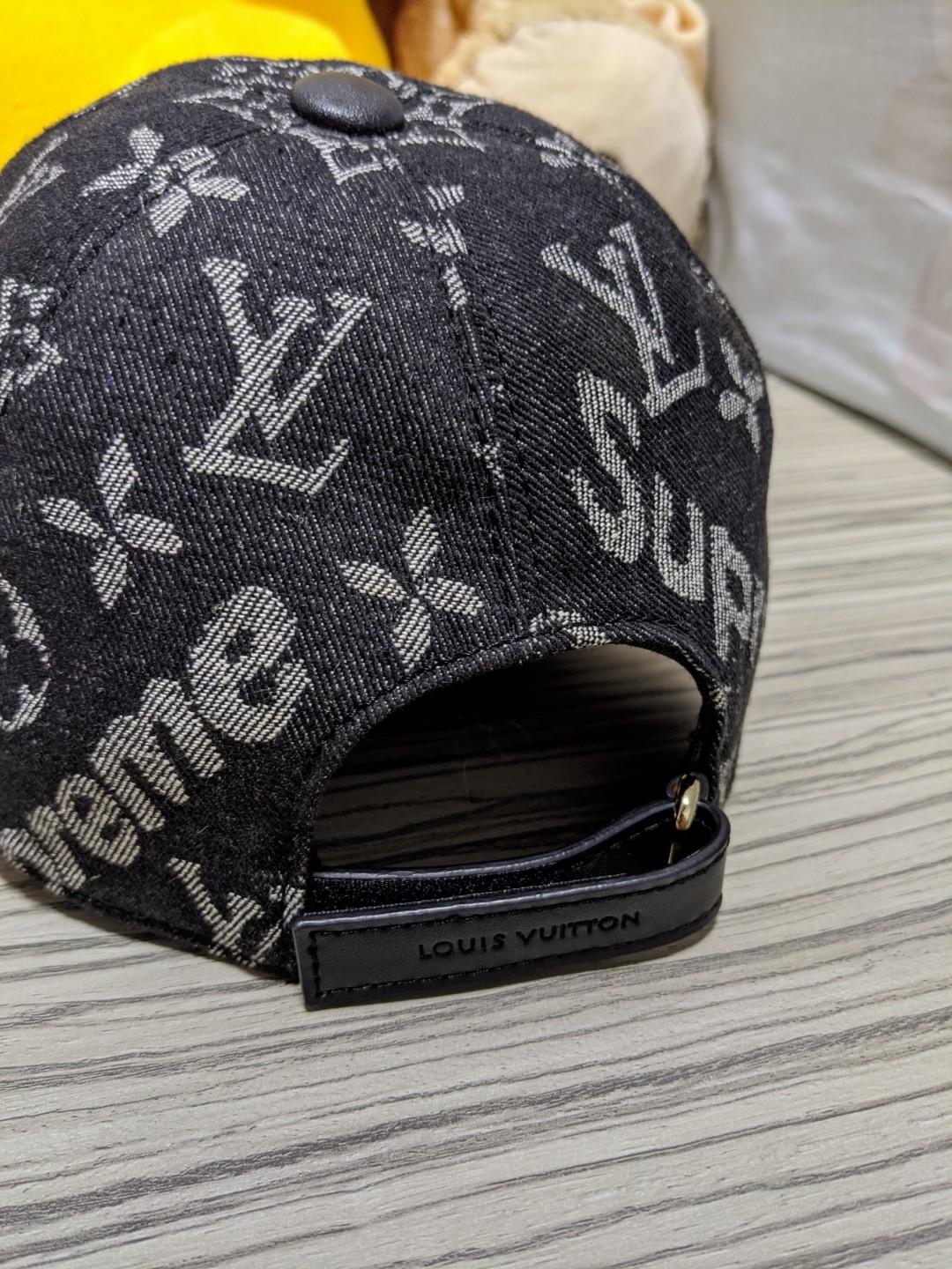 Supreme x LV cap 💯 authentic, Men's Fashion, Watches & Accessories, Cap &  Hats on Carousell