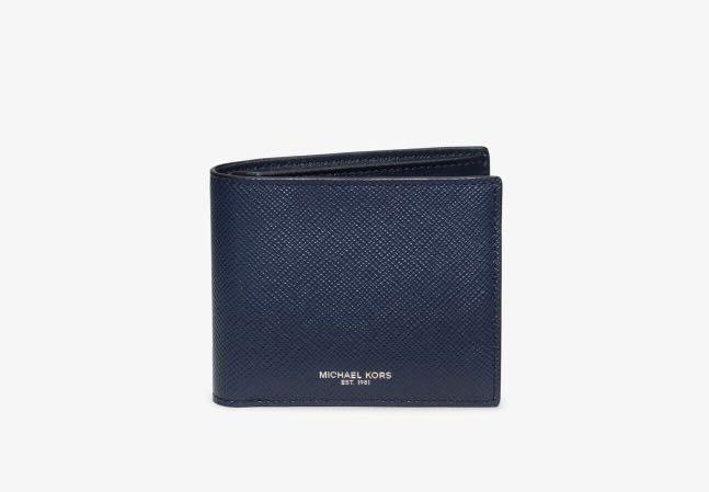 harrison slim leather billfold wallet