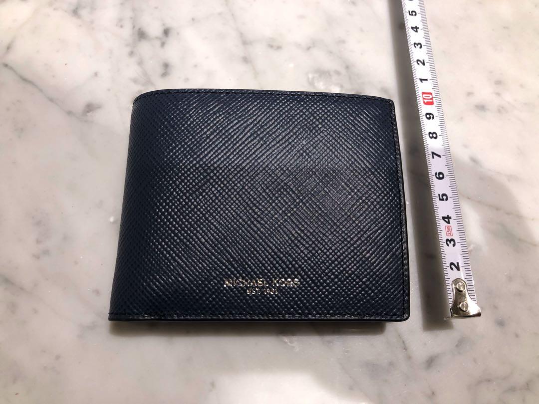 harrison crossgrain leather billfold wallet