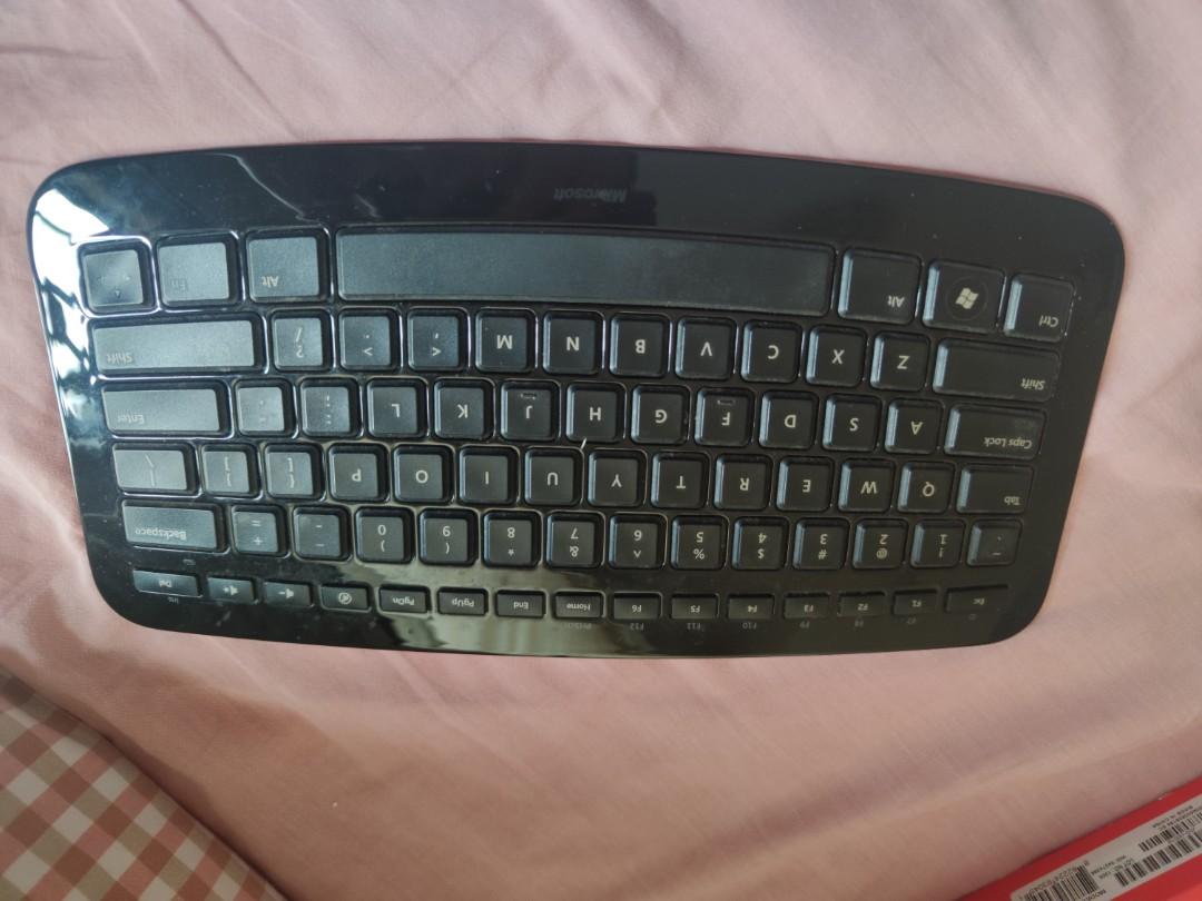 Microsoft Arc Keyboard, 電腦＆科技, 電腦周邊及配件, 電腦鍵盤及相關產品 Carousell