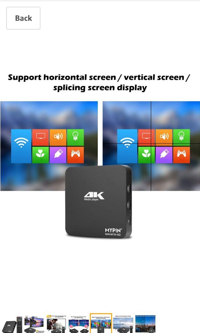 Mypin 4k Media Player User Manual