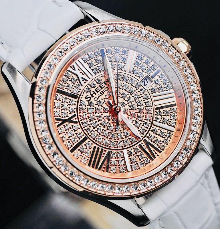 casio swarovski watch