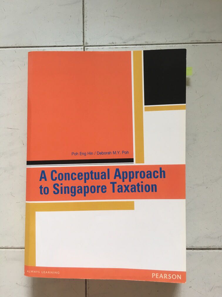 NTU AC2301 Principles of Taxation Textbook, Hobbies & Toys, Books