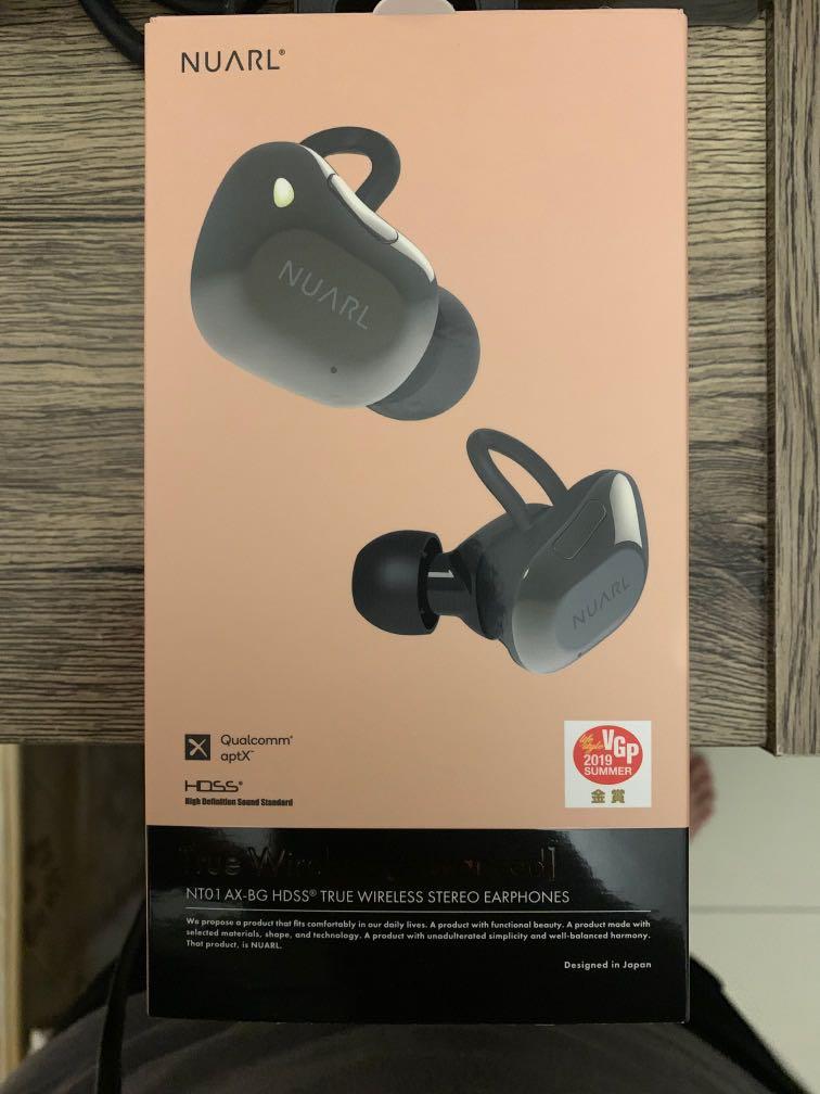 Nuarl Nt01ax Bg Hdss True Wireless Stereo Earphones Audio Earphones On Carousell