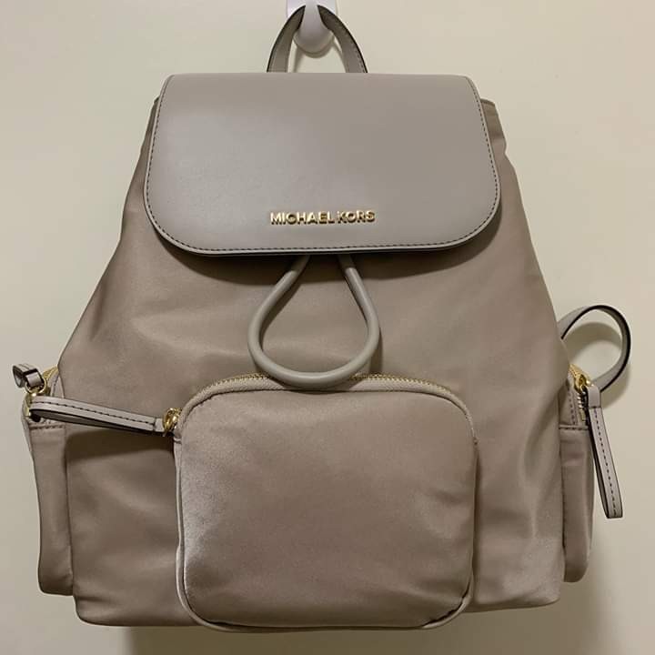 Orig Michael Kors Abbey Large Cargo Backpack, Women's Fashion, Bags