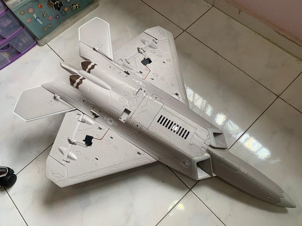 RC plane : Freewing F-22 Raptor high performance, Hobbies & Toys, Toys ...