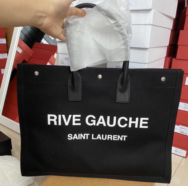 SAINT LAURENT Rive Gauche Tote Bag 