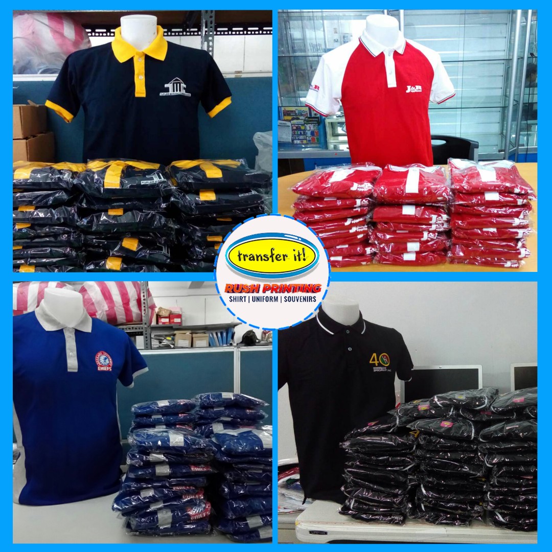 Rush embroidery polo shirt towel caps jacket computerized embroidery personalized printing