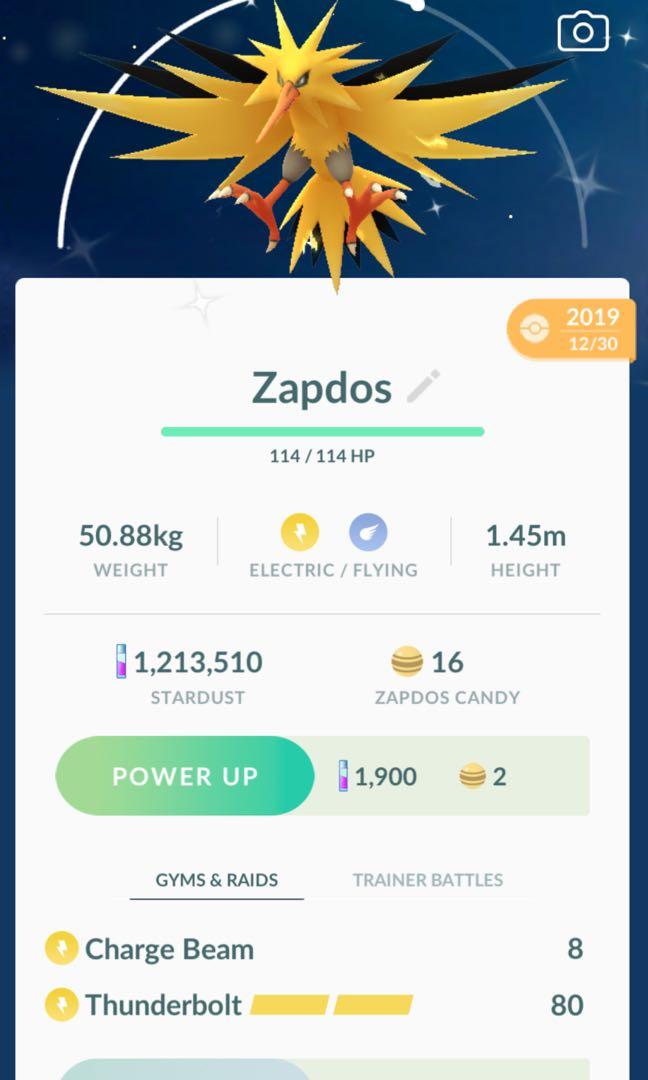 New Rare Shiny For Collections Shiny Zapdos With Charge Beam Thesilphroad