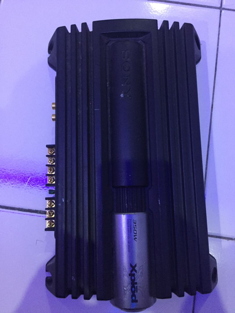 Sony xplod power amp, Auto Accessories on Carousell
