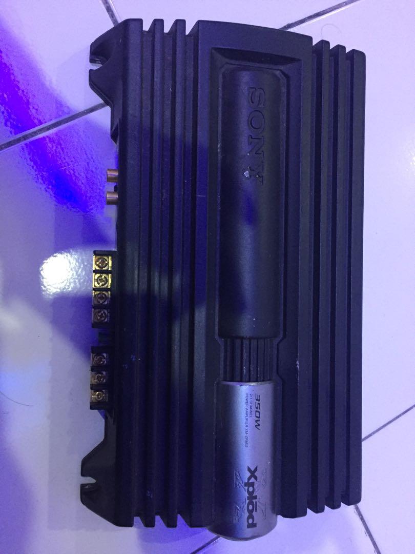 Sony xplod power amp, Auto Accessories on Carousell
