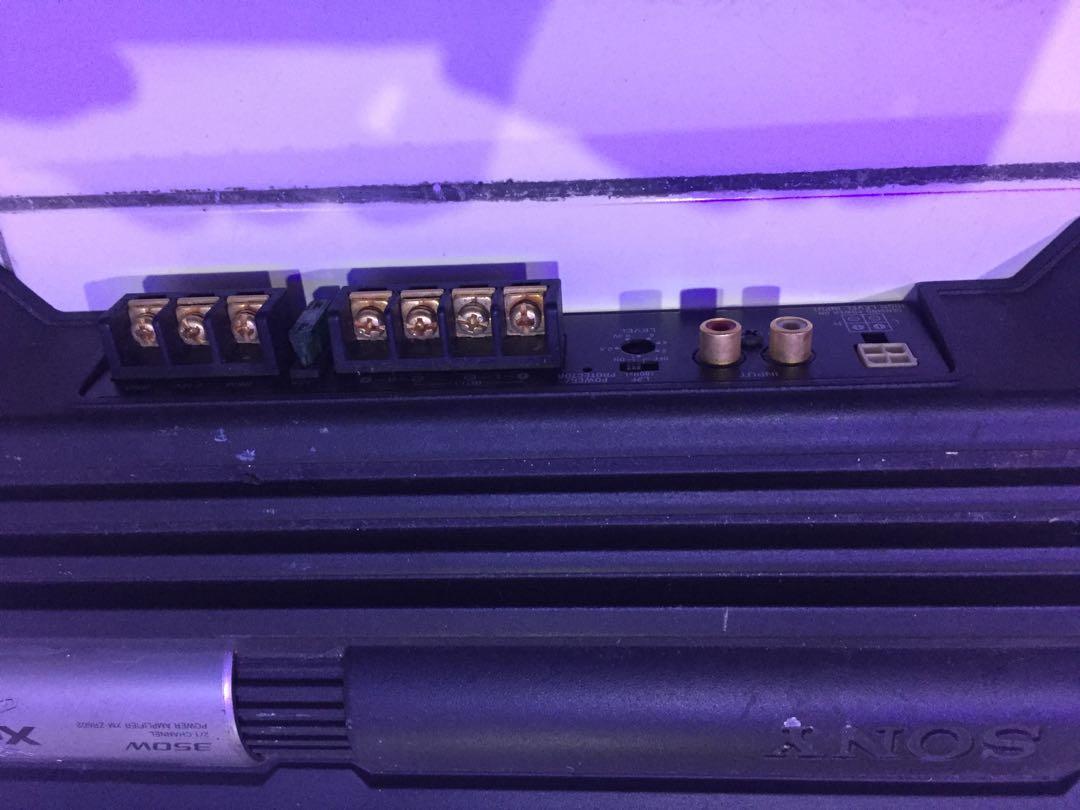 Sony xplod power amp, Auto Accessories on Carousell