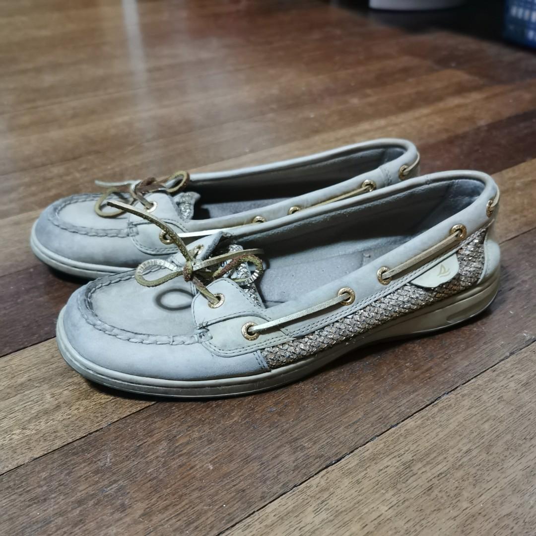 Sperry angelfish gold glitter hotsell