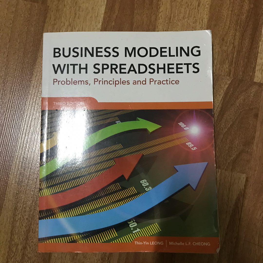Spreadsheet Modelling and Analytics Textbook [SMU], Hobbies & Toys ...
