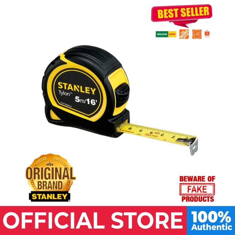 Stanley Tylon Measuring Tape 5m 16 Stht30696 8 Construction Industrial Construction Tools On Carousell