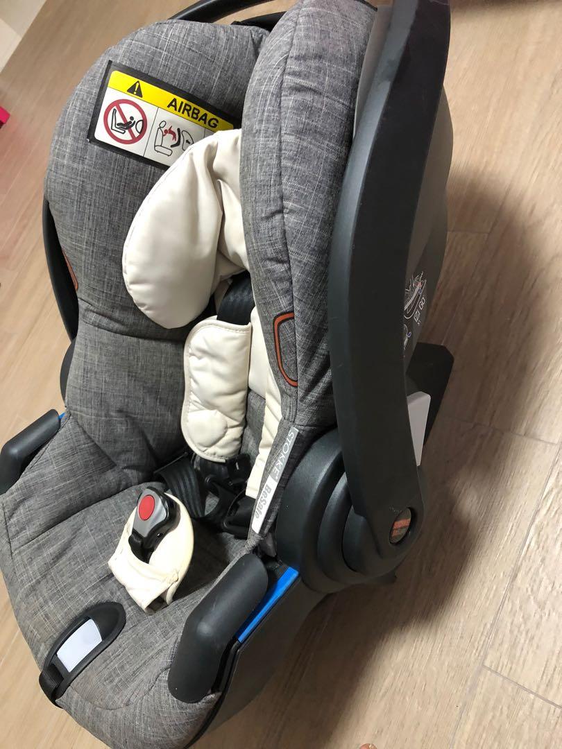 Stokke Scoot Izi Go Infant Car Seat in Grey Melange