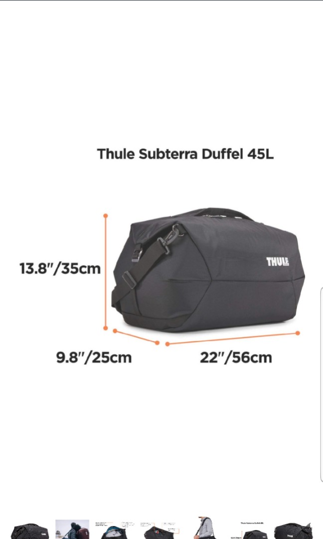 cabin size duffle bag