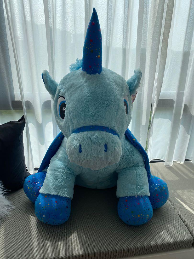 space unicorn plush