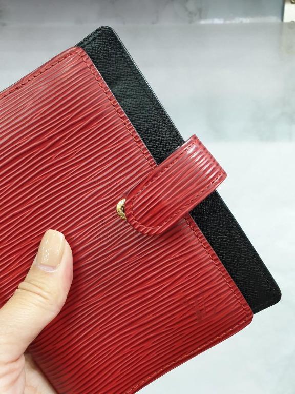 Used Preloved Louis Vuitton LV Epi Leather Unisex Men Women Agenda Passport Holder Case Notebook ...
