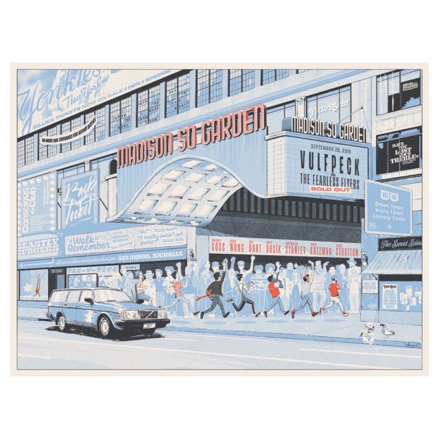 Vulfpeck Madison Square Garden Limited Edition Poster, Hobbies & Toys