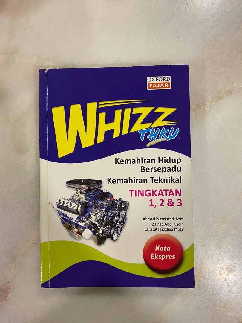 Whizz Thru Kemahiran Hidup Bersepadu Books Stationery Books On Carousell