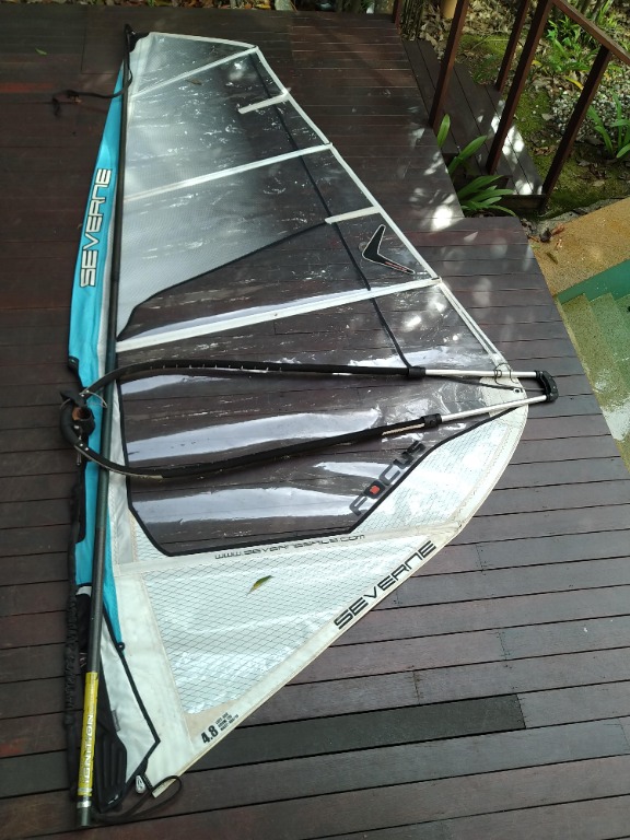 Windsurf Sail, Mast, Boom, Boom Extension, Sports Equipment, Sports