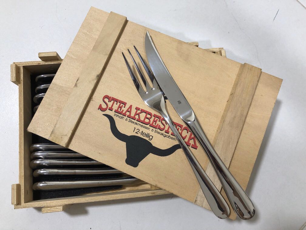 WMF Steak Cutlery 12 pieces (6 personas)