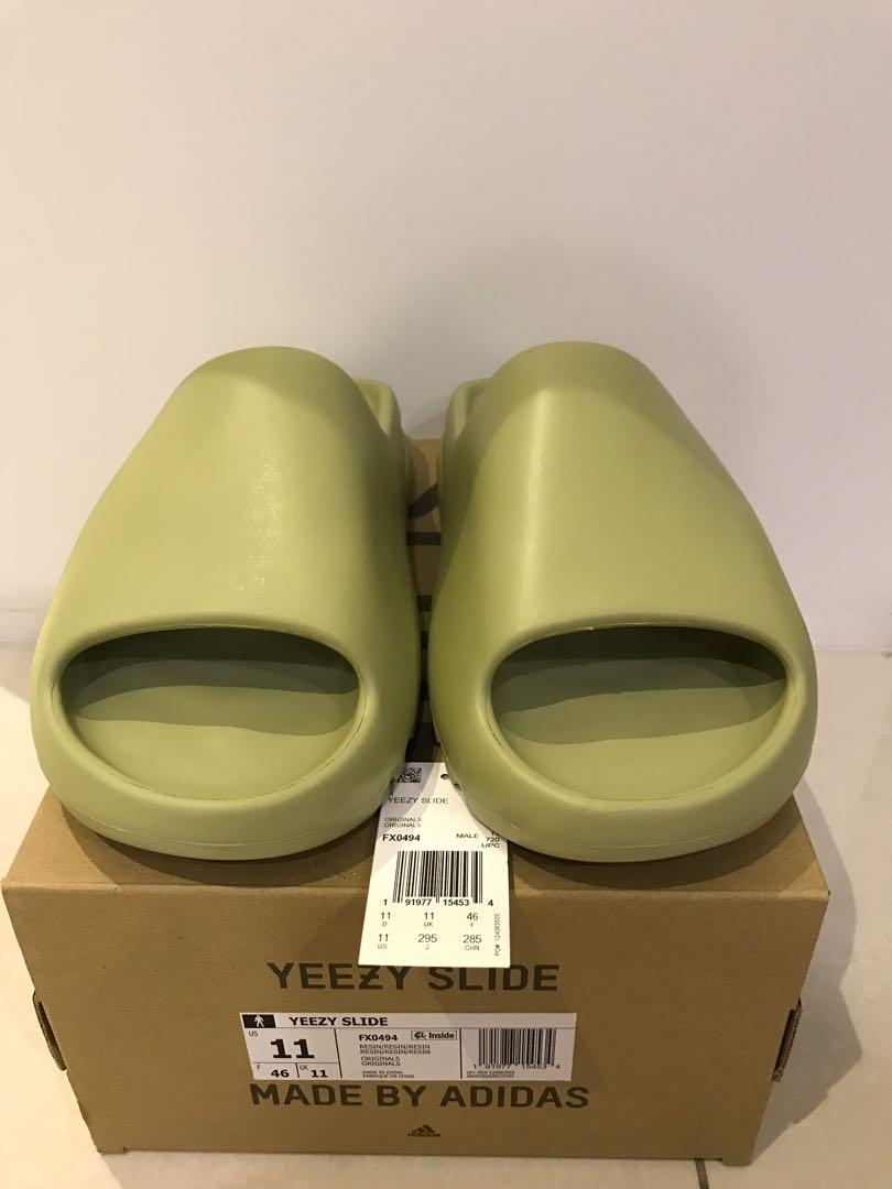 Yeezy slide hotsell resin mens fx0494