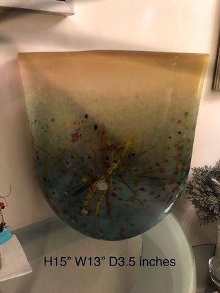 big Murano glass vase