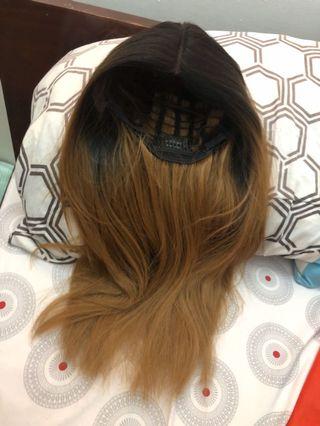 FRONT LACED WIG DEEP PARTING