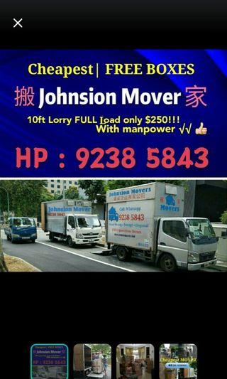 House moving services direct WhatsApp 92385843 Johnsionmovers