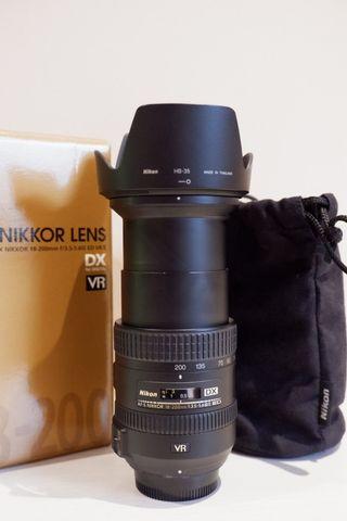 REPRICED 18-200mm Nikon AF-S DX ZOOM NIKKOR LENS f/3.5-5.6