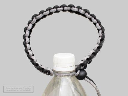 Paracord Water Bottle Holder [Cup holder, Handle, Handmade]