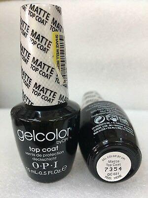 Opi Gelcolor Matte Top Coat Gc 031 Soak Off Uv Gel Nail Polish 0 5 Oz Health Beauty Hand Foot Care On Carousell