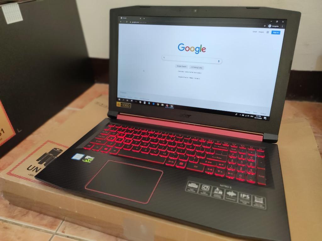 Acer nitro 5 i7 8750h gtx 1050 ti sale