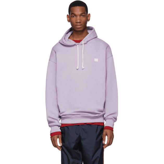 Acne studios shop purple hoodie