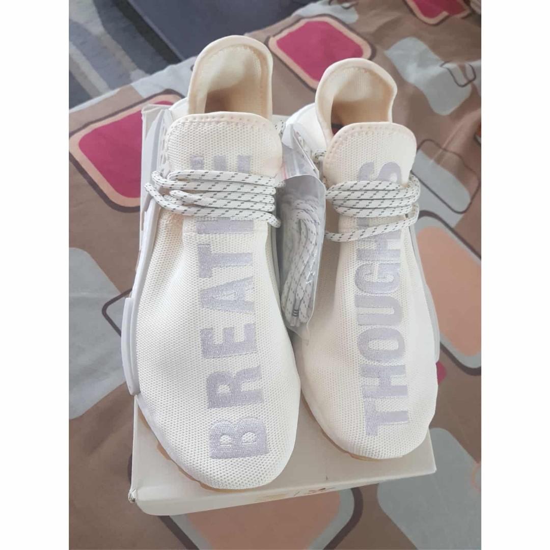 adidas NMD Hu Trail Pharrell Now Is Her Time Cream White