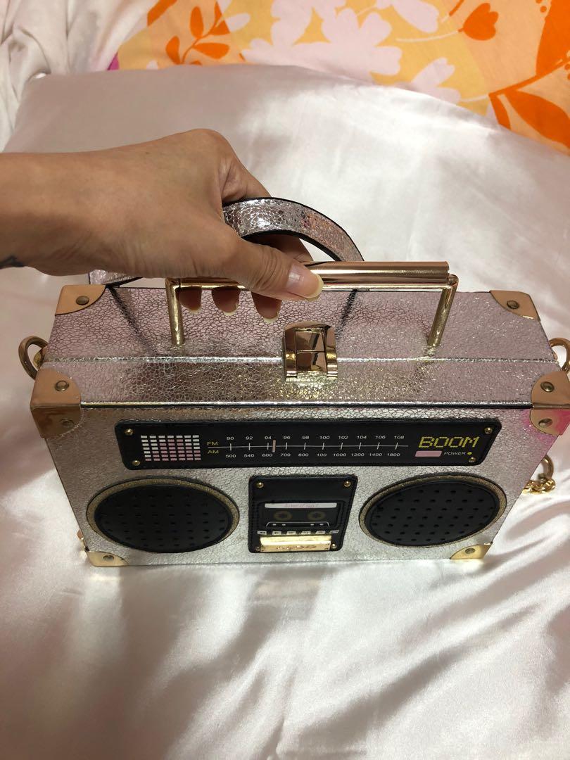 Boombox store purse aldo
