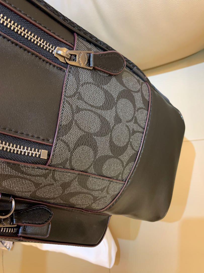 Coach laptop bag clearance top