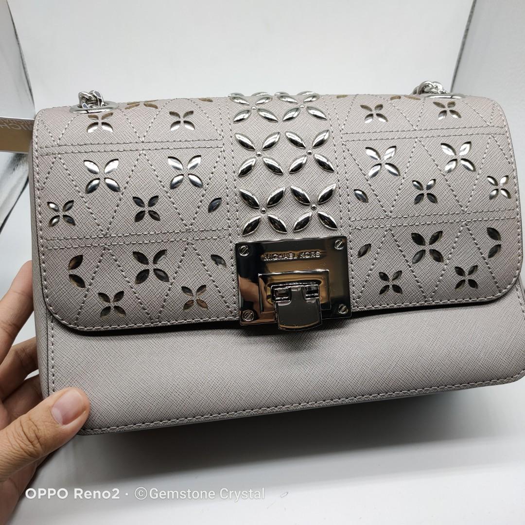 Michael kors md hotsell shoulder flap leather