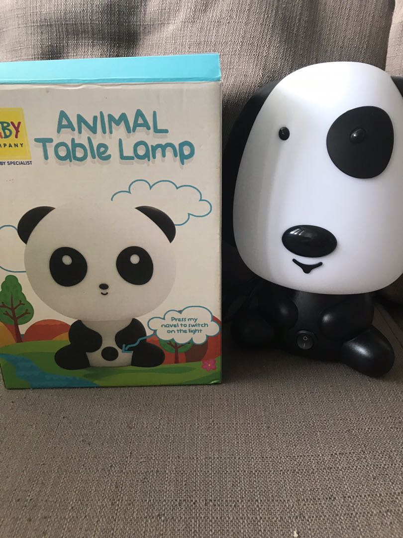 baby animal lamp