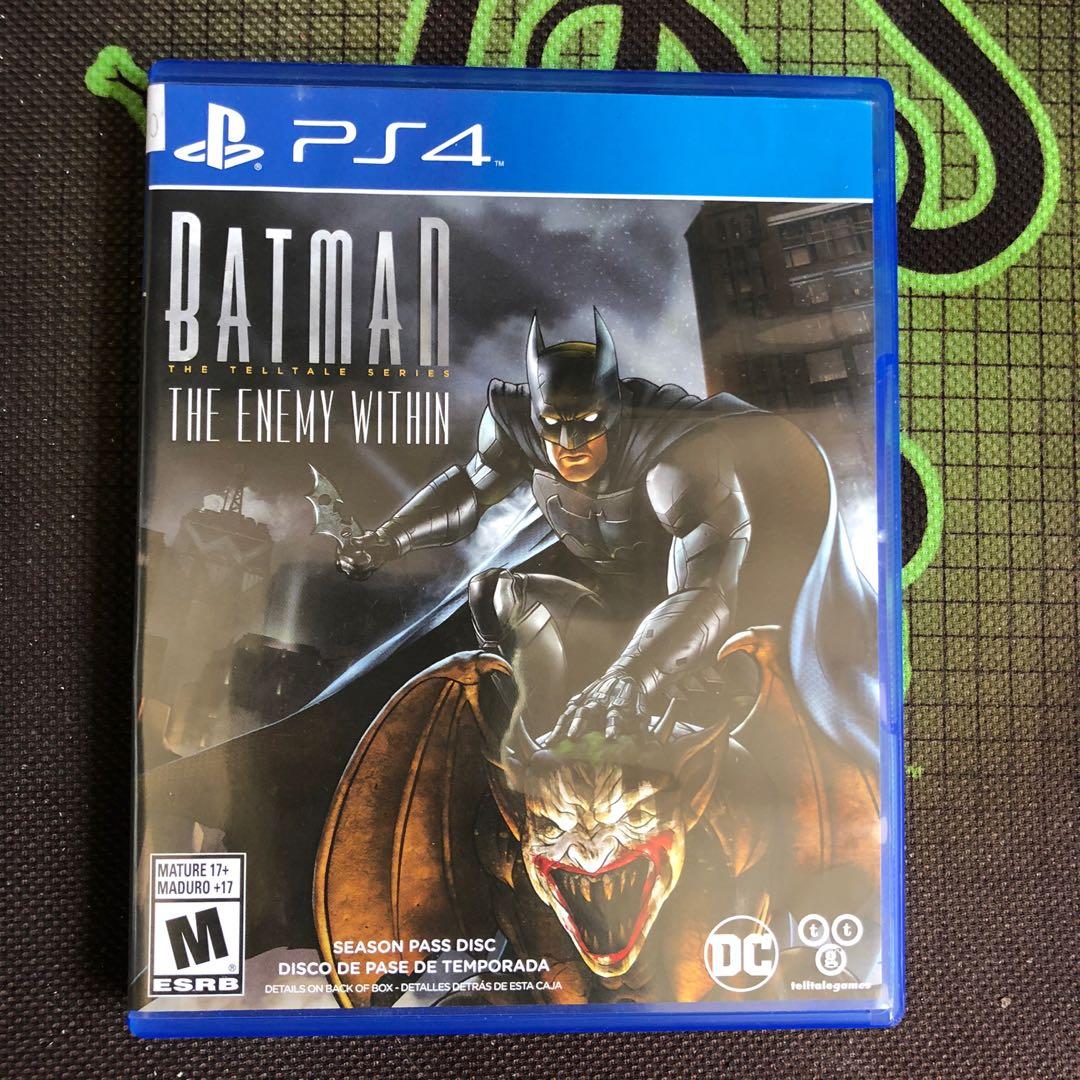 Batman: The Enemy Within PS4 Telltale Series, Video Gaming, Video Games, PlayStation on
