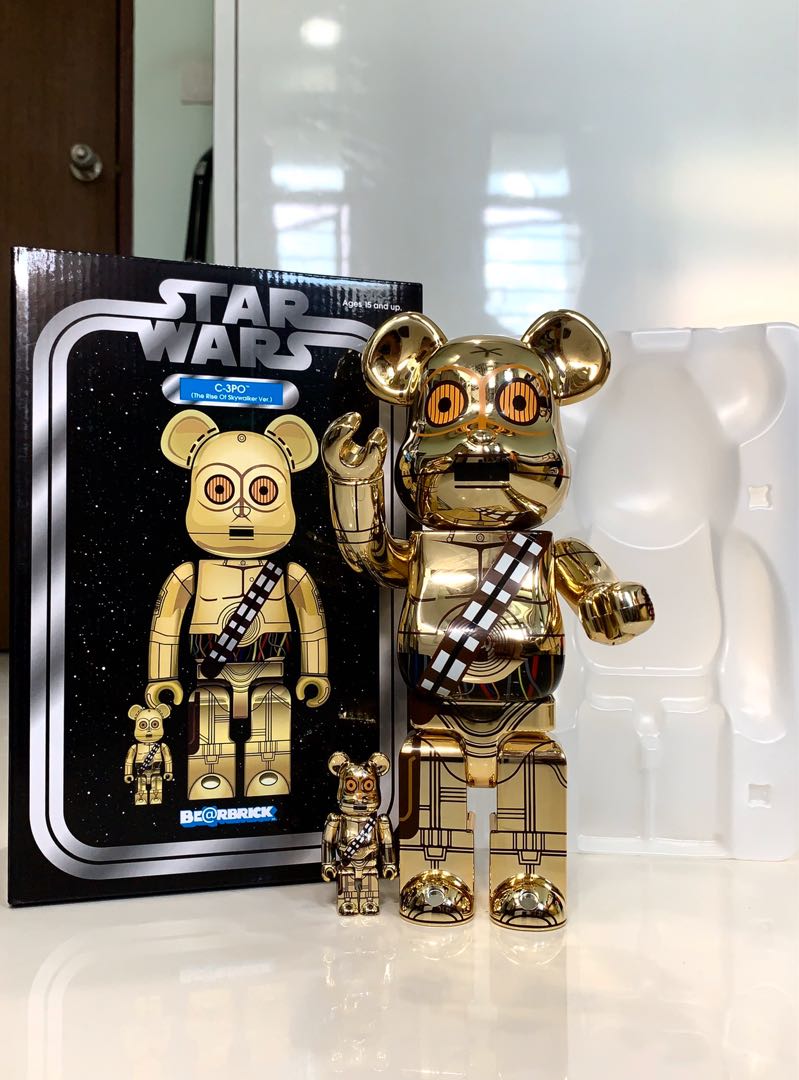 芸能人愛用ヤフオク! - BE@RBRICK C-3PO (The Rise of Sk ...